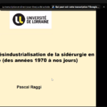 Lire la suite à propos de l’article Webinaire « La désindustrialisation en France »